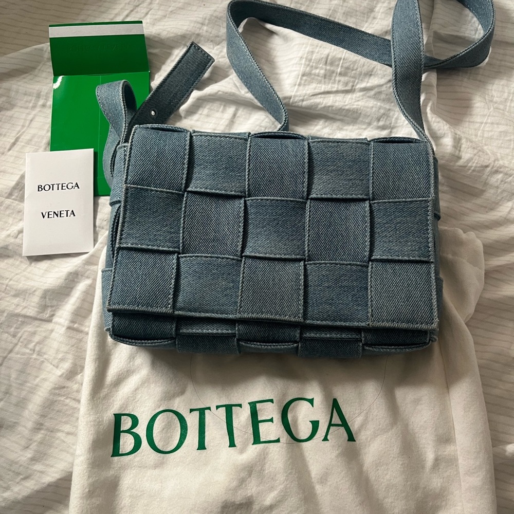 Bottega Veneta Cassette- Denim